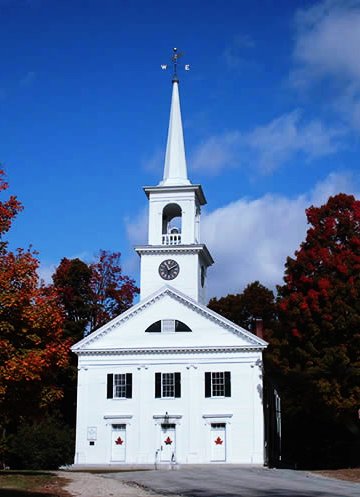 The Old Meeting House in Autumn